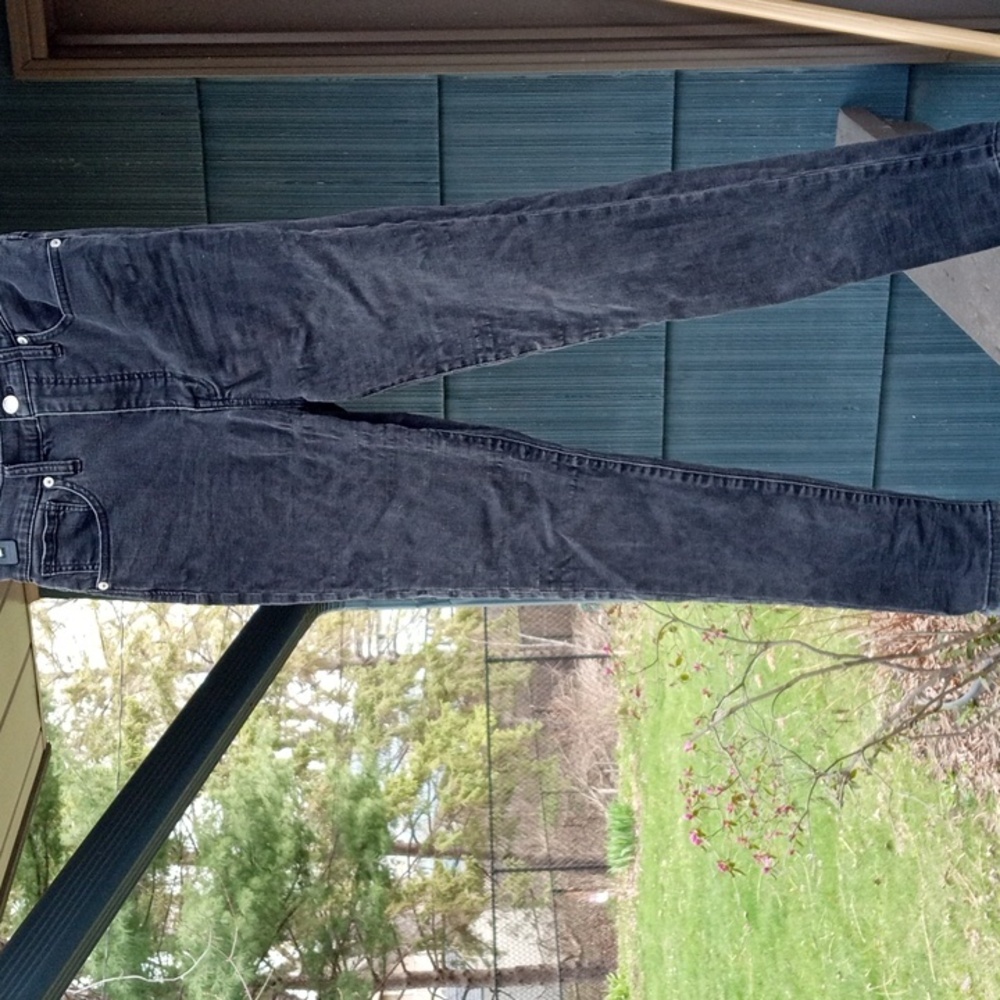 Madewell High Rise Skinny 28" Black